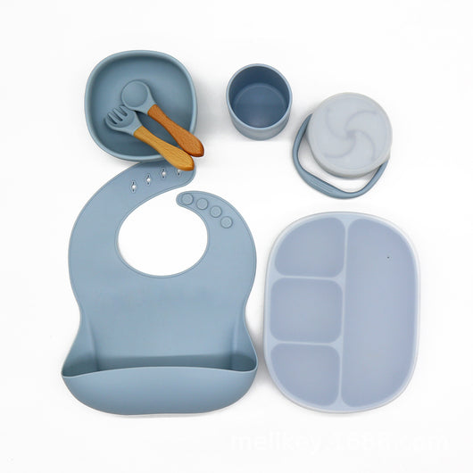 Juego de Vajilla Infantil Antideslizante con Plato, Tazón, Cubiertos y Vaso - Image 10