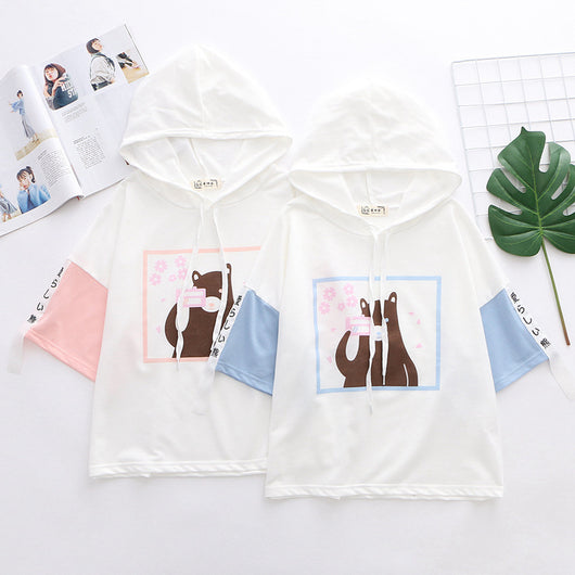 Playera Estampada Osito Dulce para Mujer - Diseño Tierno y Cómodo - Image 2