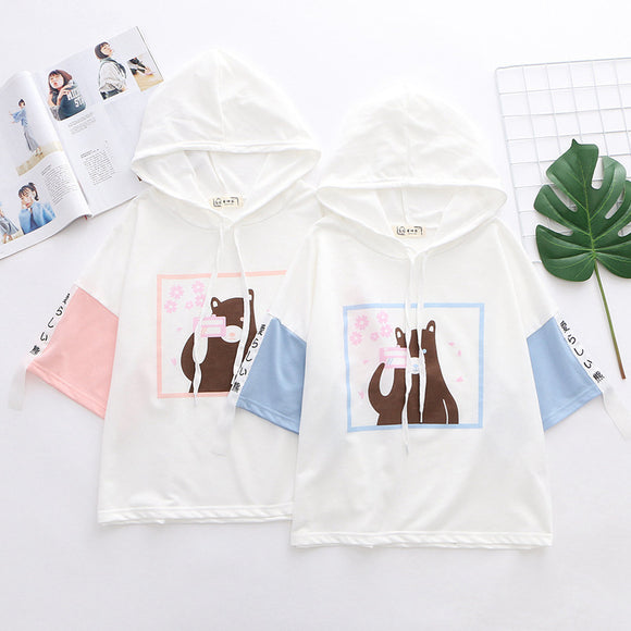 Playera Estampada Osito Dulce para Mujer - Diseño Tierno y Cómodo