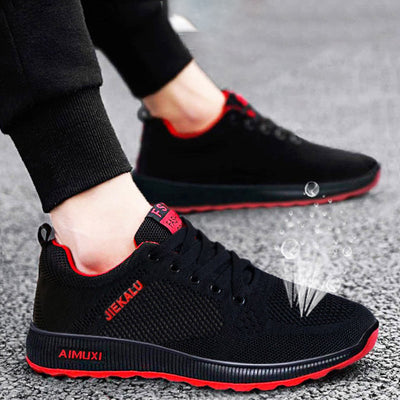 Zapatillas Deportivas Hombre Estilo Coreano Transpirables Malla Ligera - Image 6