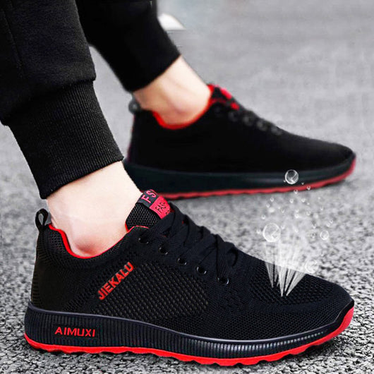 Zapatillas Deportivas Hombre Estilo Coreano Transpirables Malla Ligera - Image 6