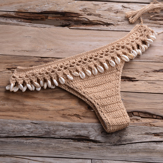 Pantalones de Playa Calados con Diseño de Concha - Tejido Elegante para Mujer - Image 12