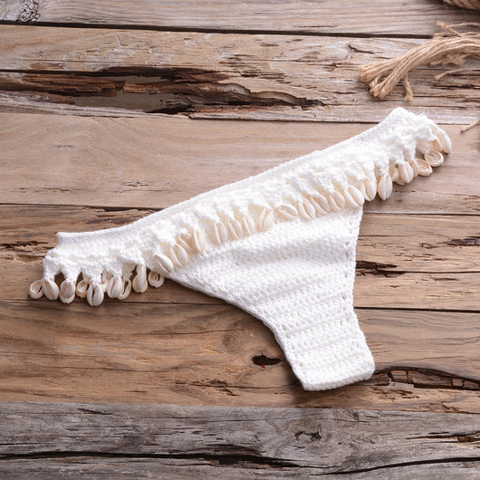 Pantalones de Playa Calados con Diseño de Concha - Tejido Elegante para Mujer - Image 11