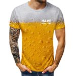 Playera Estampado Cerveza y Burbujas - Image 9