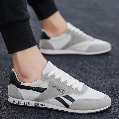 Zapatillas Deportivas Hombre Lona Estilo Coreano Otoño - Image 5