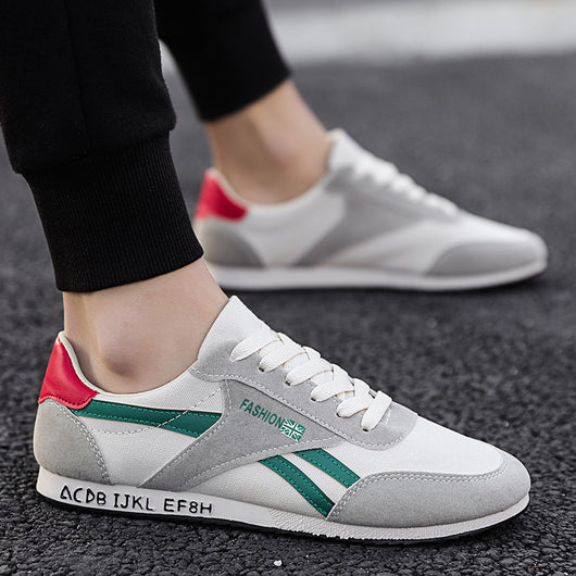 Zapatillas Deportivas Hombre Lona Estilo Coreano Otoño - Image 6