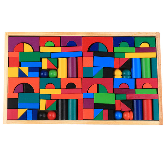 Bloques de Madera con Colores para Construcción - Juguete Educativo Infantil - Image 10