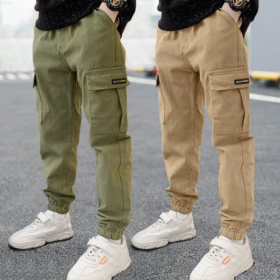 Pantalones Overol Verano Niño Sueltos Casual - Image 4