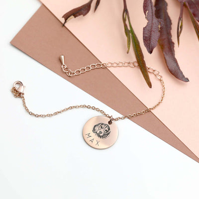 Pulsera Artesanal Pintada a Mano con Gato y Perro - Image 7