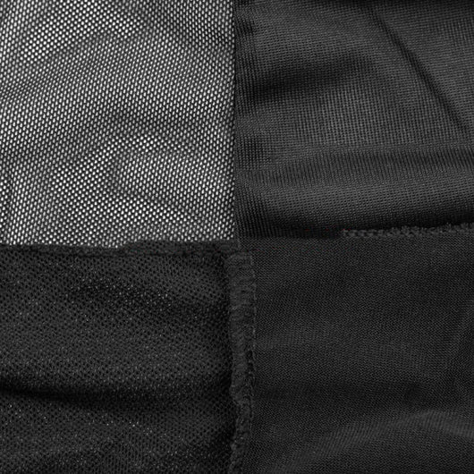 Vestido Pijama Negro Sensual de Malla con Tirantes Finos para Mujer - Image 5