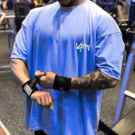 Playera Deportiva Muscle Brothers de Manga Corta
