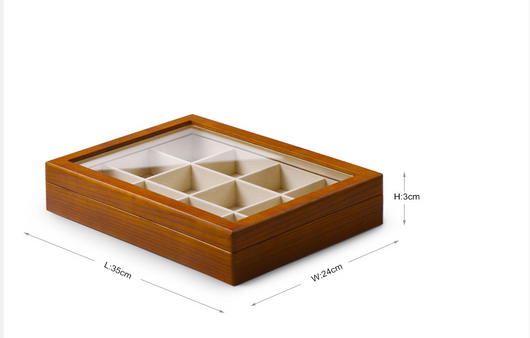 Caja Organizadora de Joyas en Madera Maciza Estilo Japonés - Image 9