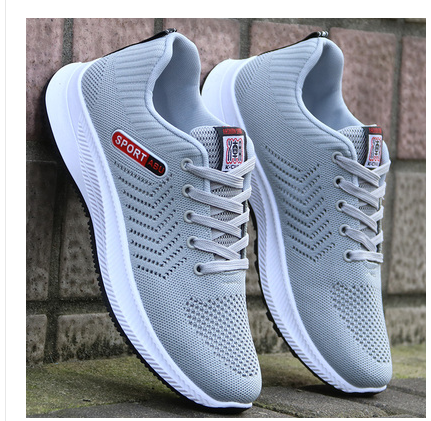 Zapatos Deportivos Tejidos con Malla Transpirable