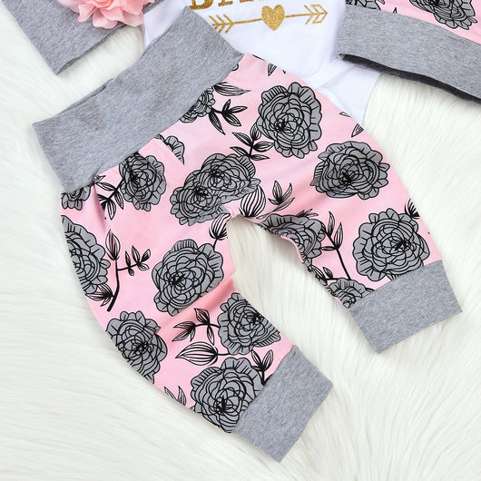 Enterizo Infantil Estampado Tinta y Rosas - Image 3