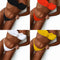 Bikini Dividido a Rayas Delgadas - Diseño Minimalista y Versátil