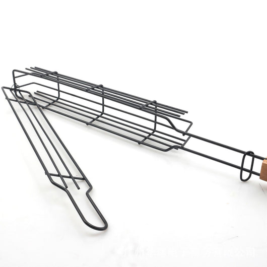 Pinza para Carnes con Mango de Madera y Malla - Herramienta BBQ Profesional - Image 6