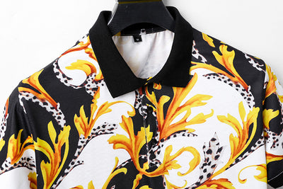 Camisa Polo Manga Corta Hombre con Estampado Digital Verano - Image 3