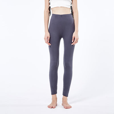 Leggins Ajustados Cropped con Borde Deshilachado y Stretch - Image 14