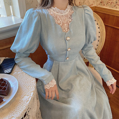 Falda Larga de Pana con Corpiño - Vestido Elegante para Mujer - Image 2