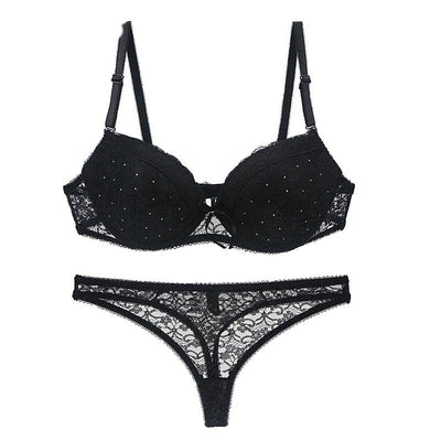 Conjunto de Lencería Elegante con Encaje y Realce - Image 11