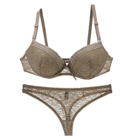 Conjunto de Lencería Elegante con Encaje y Realce - Image 2
