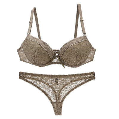 Conjunto de Lencería Elegante con Encaje y Realce - Image 2