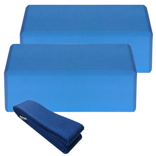 Set Completo de Yoga: 2 Bloques EVA + Correa de Algodón para Estabilidad y Flexibilidad - Image 5