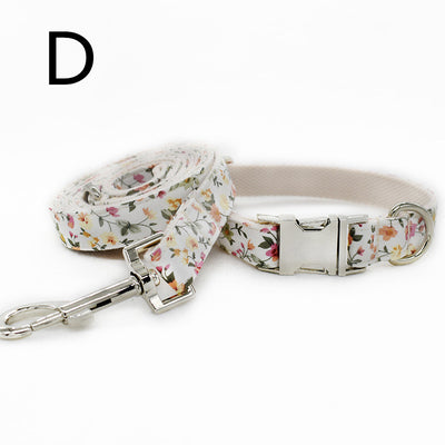 Collar Floral para Mascota con Hebilla de Metal - Perros y Gatos - Image 4