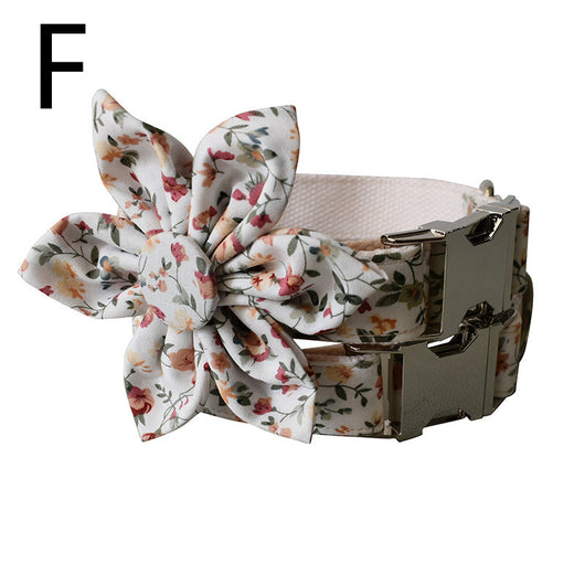 Collar Floral para Mascota con Hebilla de Metal - Perros y Gatos - Image 6