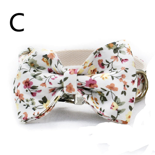 Collar Floral para Mascota con Hebilla de Metal - Perros y Gatos - Image 3