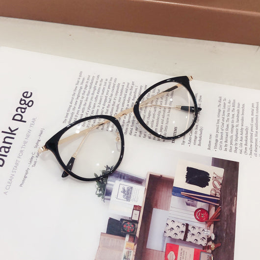 Lentes Redondos Unisex con Puente Metálico - Marco Plano Versátil - Image 17