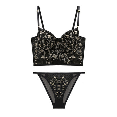 Conjunto Lencería Sexy Push-Up 7 Aros con Realce