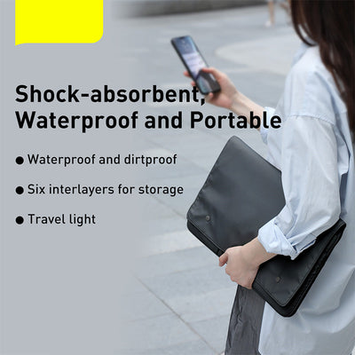 Bolsa Protectora para iPad Compatible con Apple - Organizador Impermeable Anticolisiones - Image 5