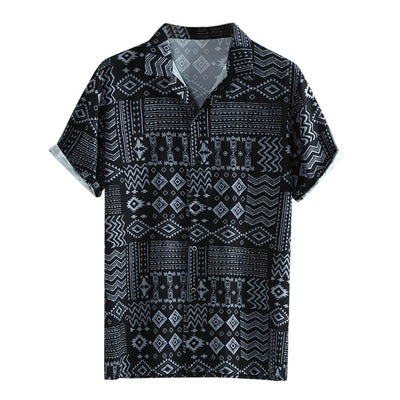 Camisa Hawaiana Estampada para Hombre - Casual y Fresca para Verano - Image 2