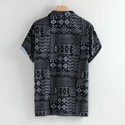 Camisa Hawaiana Estampada para Hombre - Casual y Fresca para Verano - Image 3