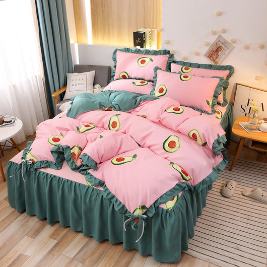 Juego de Sábanas y Funda Nórdica Princesa con Doble Encaje - Image 34