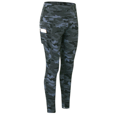 Pantalones Yoga Levanta Cadera Cintura Alta Camuflaje - Image 9