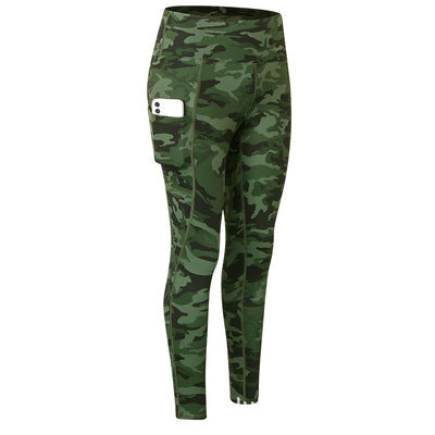 Pantalones Yoga Levanta Cadera Cintura Alta Camuflaje - Image 7
