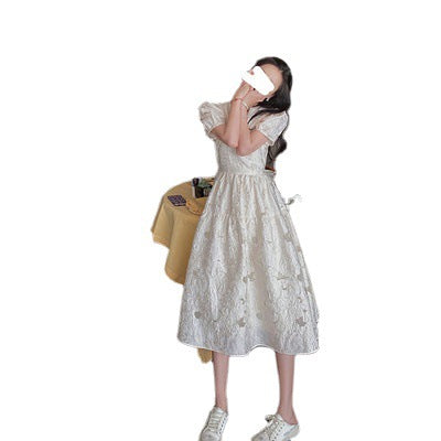 Vestido de Cuento de Hadas Estilo Retro con Mangas Abullonadas - Image 8