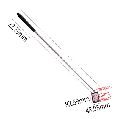 Espejo de Inspección LED Telescópico con Lámpara para Auto - Espejo Plegable Universal - Image 2