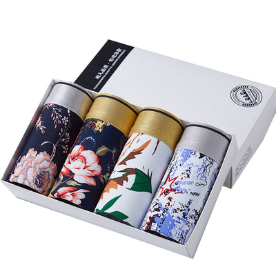 Calzoncillos Tipo Boxer Transpirables de Seda de Hielo con Estampado para Hombre - Image 21