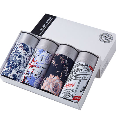 Calzoncillos Tipo Boxer Transpirables de Seda de Hielo con Estampado para Hombre - Image 23