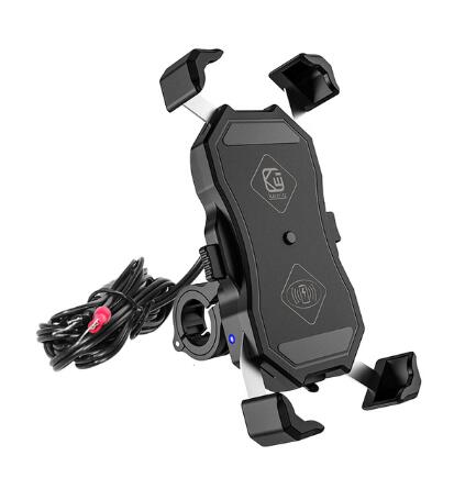 Soporte Magnético para Moto con Cargador Inalámbrico USB - Image 7