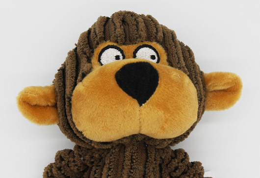 Juguete Interactivo de Peluche con Sonido y Anillo de Goma Tricolor - Image 12