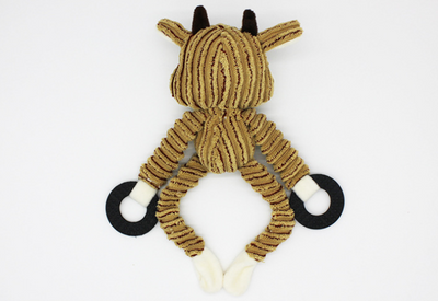 Juguete Interactivo de Peluche con Sonido y Anillo de Goma Tricolor - Image 11
