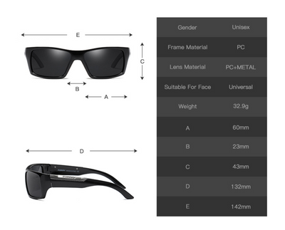 Gafas de Ciclismo Polarizadas Montura Grande para Deportes Outdoor - Image 20