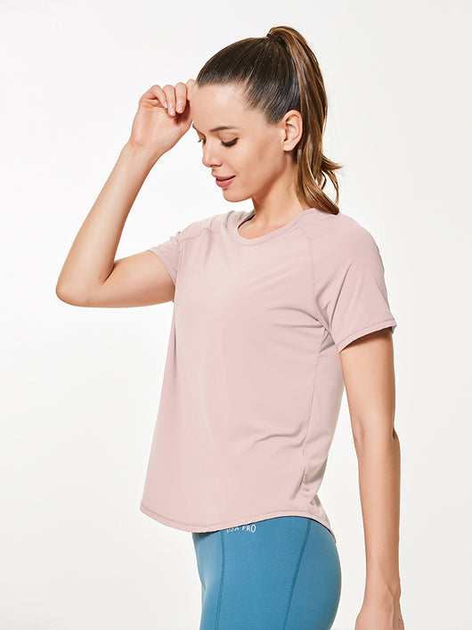 Blusa Yoga Tallas Grandes Manga Corta Ligera para Verano - Image 6