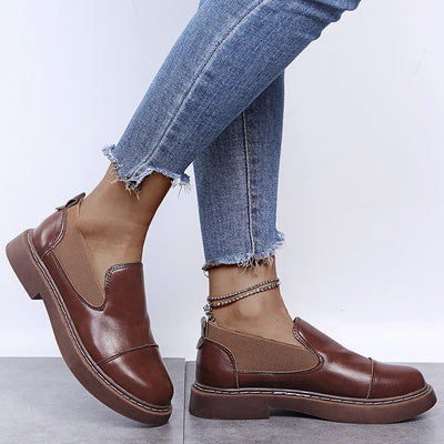 Zapatos de Cuero Elásticos Estilo Británico - Image 10