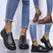 Zapatos de Cuero Elásticos Estilo Británico
