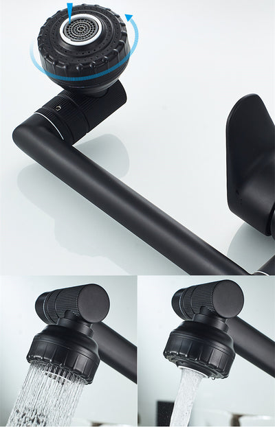 Grifo Mezclador para Lavamanos Sobre Encimera con Agua Fría y Caliente - Image 8
